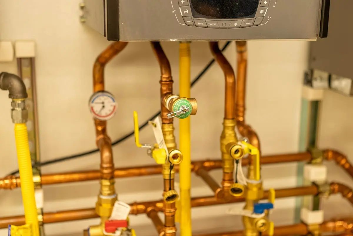 Licensed technician providing Water Heater Installation for a homeowner in Brimfield